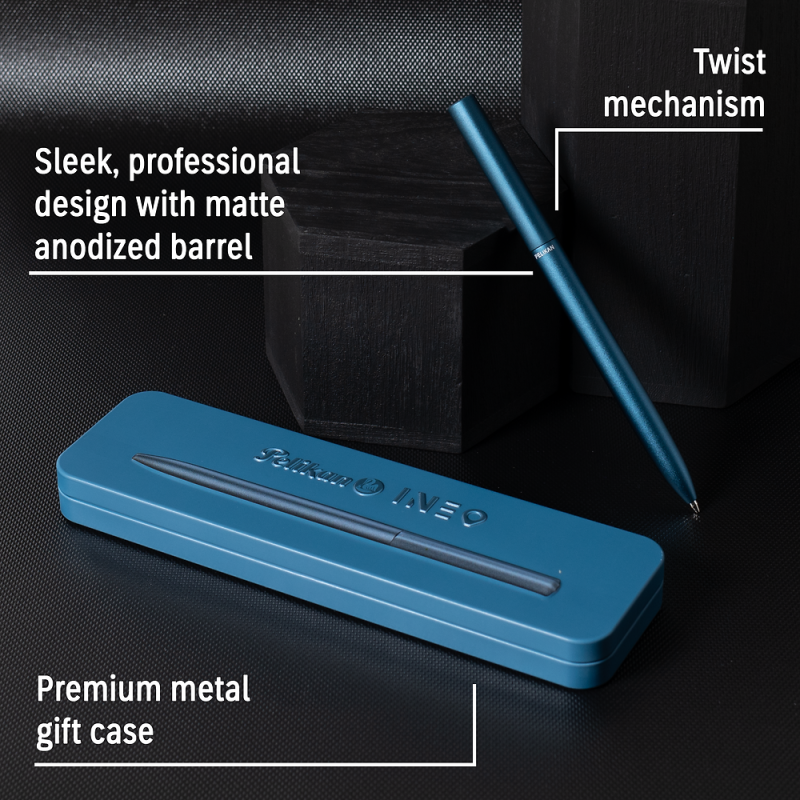 DŁUGOPIS PELIKAN K6 INEO OCEAN BLUE ETUI