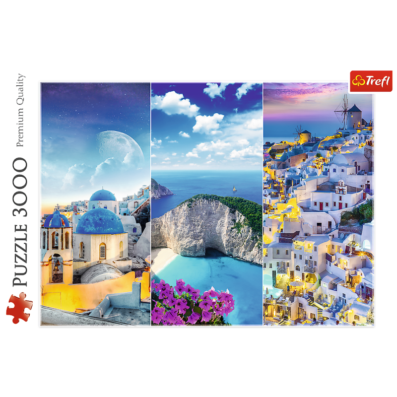 PUZZLE 3000 TREFL GRECKIE WAKACJE