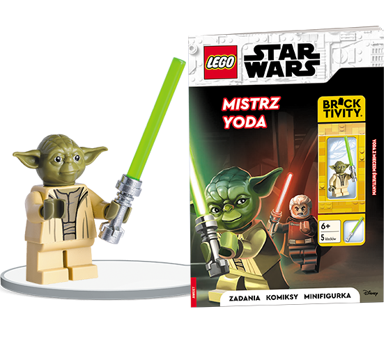 KSIĄŻECZKA LEGO STAR WARS. MISTRZ YODA