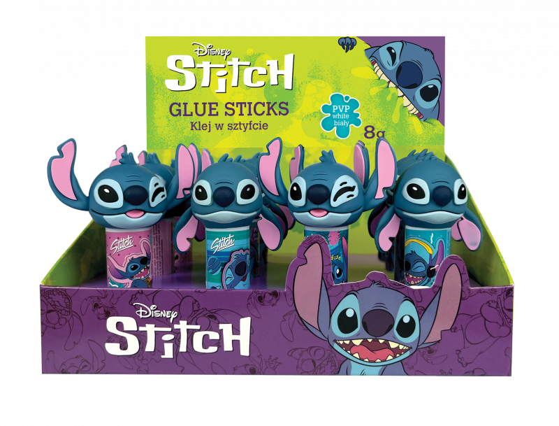 KLEJ W SZTYFCIE 8 G - STITCH - DISNEY CORE