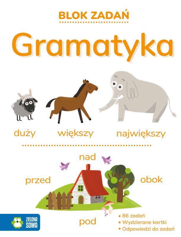 KSIĄŻECZKA BLOK ZADAŃ. GRAMATYKA 9+