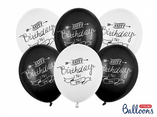 BALON HAPPY BIRTHDAY PASTEL 30CM