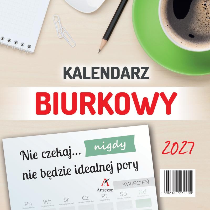 KALENDARZ BIURKOWY KWADRATOWY 15X15 2027
