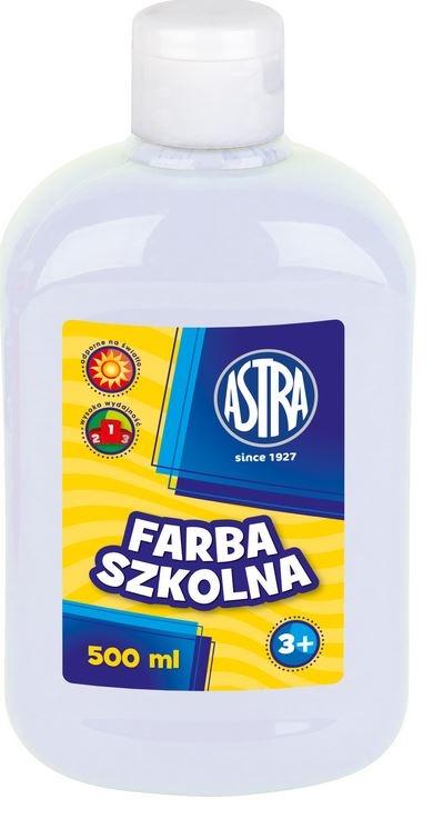 FARBA SZKOLNA ASTRA 500ML BIAŁA