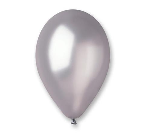 BALON METALIC SREBRNY 038