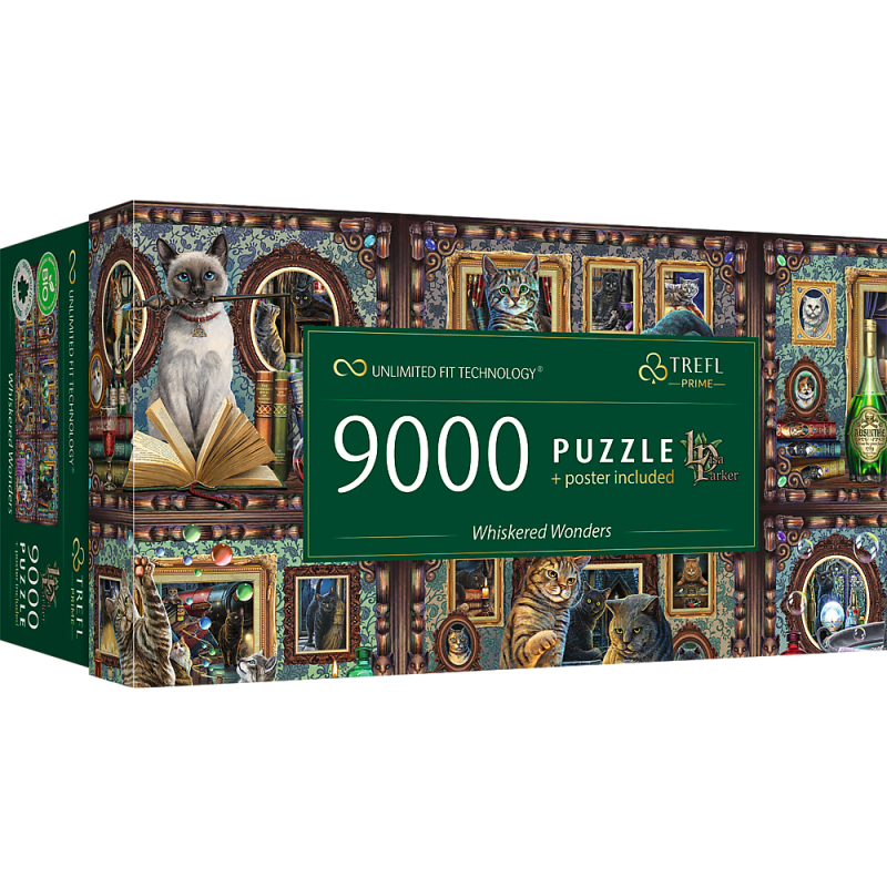 PUZZLE 9000 TREFL WHISKERED WONDERERS