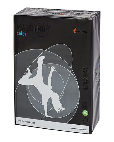 PAPIER KSERO A4 80G B100 CZARNY