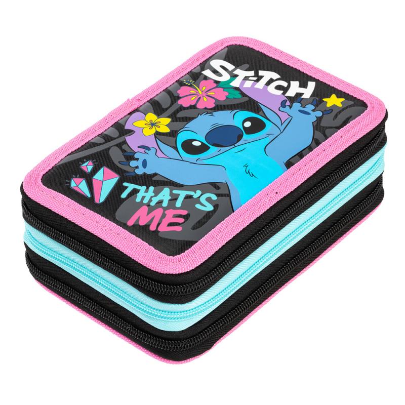 PIÓRNIK POTRÓJNY Z WYPOSAŻENIEM STITCH THATS ME