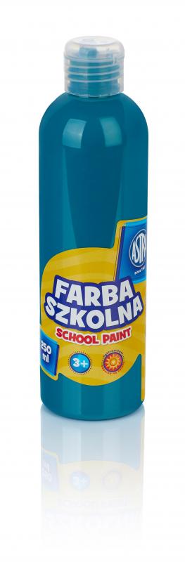 FARBA SZKOLNA ASTRA 250ML TURKUSOWA