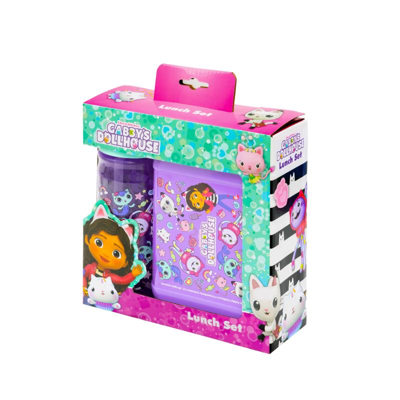 ZESTAW PREZENTOWY BIDON + ŚNIADANIÓWKA GABI DOLLHOUSE