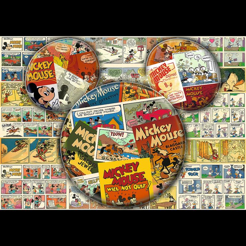 PUZZLE 1000 TREFL KOMIKSOWA MYSZKA MIKI