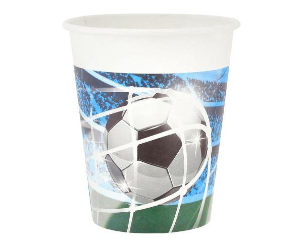 KUBECZKI PAPIEROWE SOCCER FANS 200ML A8
