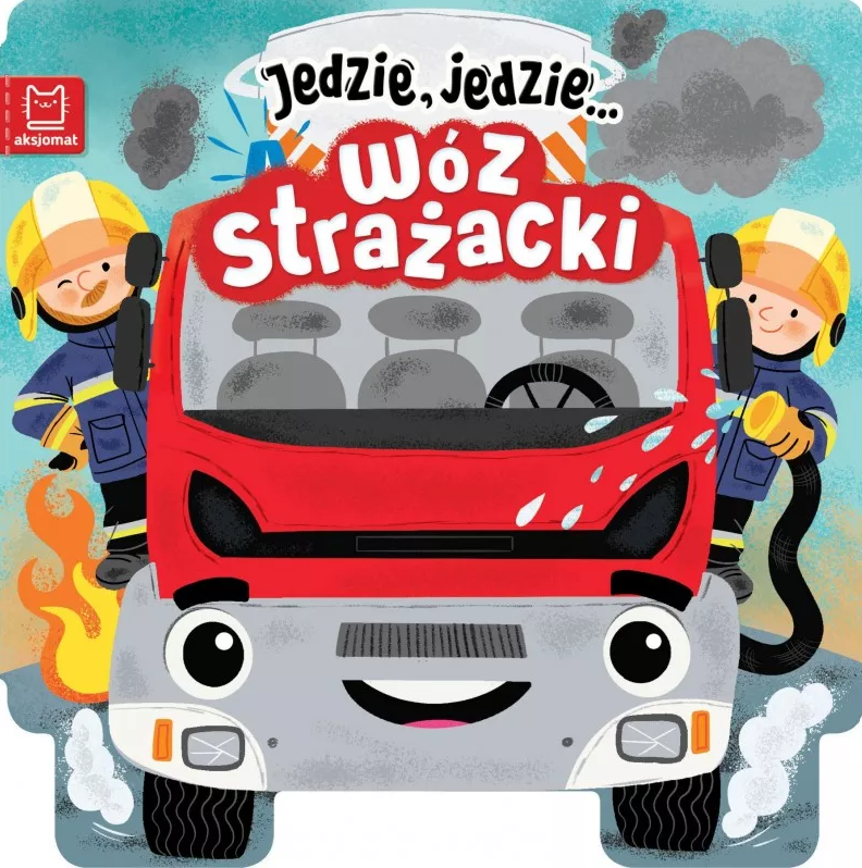 KSIĄŻECZKA JEDZIE,JEDZIE....WÓZ STRAŻACKI