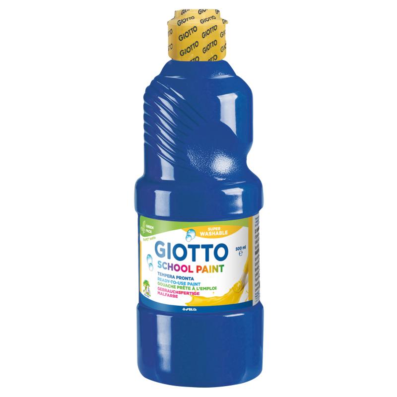 GIOTTO SCHOOL PAINT 500ML ULTRAMARINE BLUE