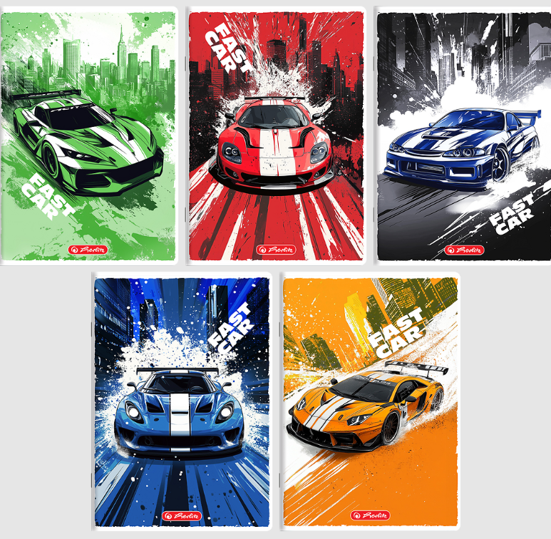 ZESZYT A5/16 = HERLITZ FAST CAR 70G