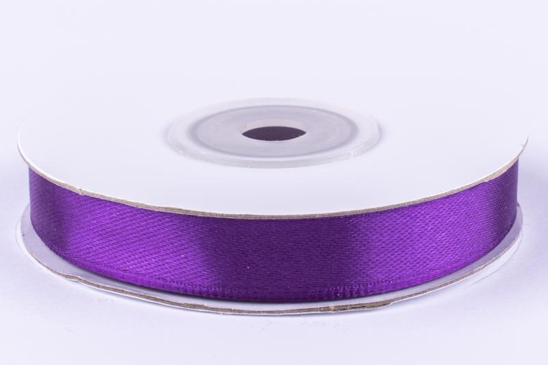 TASIEMKA SATYNOWA 12MM/25M PURPUROWA