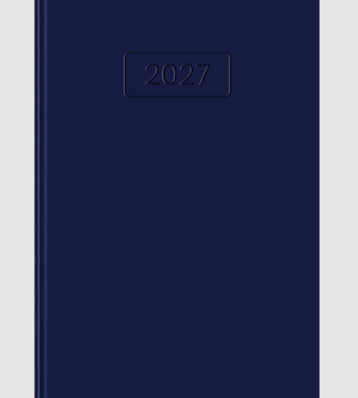 KALENDARZ HERLITZ B5 SZEFA 2027 DZIENNY GRANATOWY