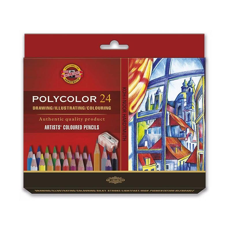 KREDKI 24 KOHINOR POLYCOLOR 3834