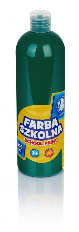 FARBA SZKOLNA ASTRA 500ML CIEMNOZIELONA