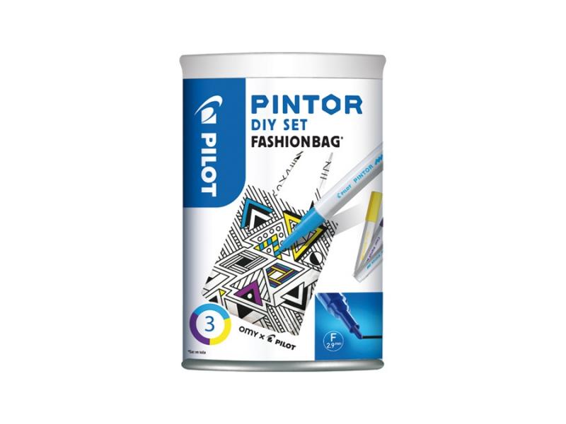 MARKER PILOT PINTOR F SET LB/V/Y+TORBA