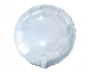 BALON FOLIOWY OKRĄGŁY BIAŁY 18