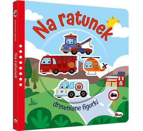 KSIĄŻECZKA DREWNIANE FIGURKI NA RATUNEK
