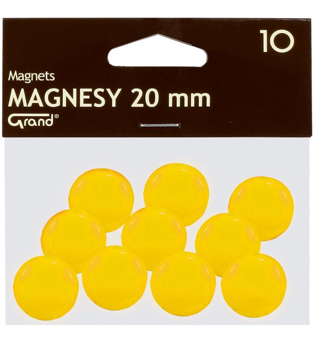 MAGNES 20MM ŻÓŁTY