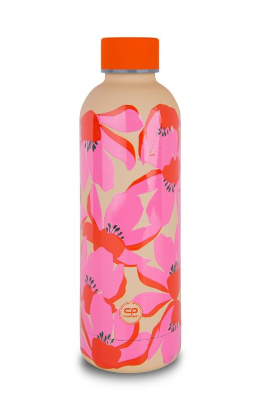 BIDON METALOWY CP BONET TERMO BOTTLE - FLORES ROSA