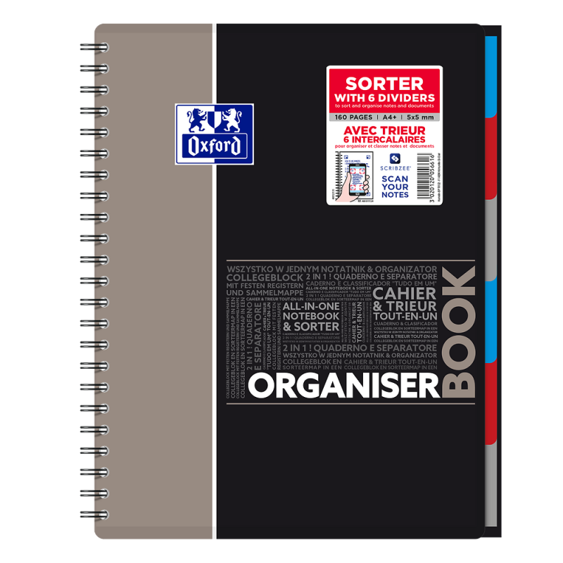 KOŁOZESZYT A4/80 # OXFORD STUDENT ORGANISERBOOK