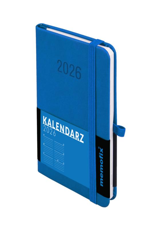 KALENDARZ B6 MEMOFIX TDW NIEBIESKI