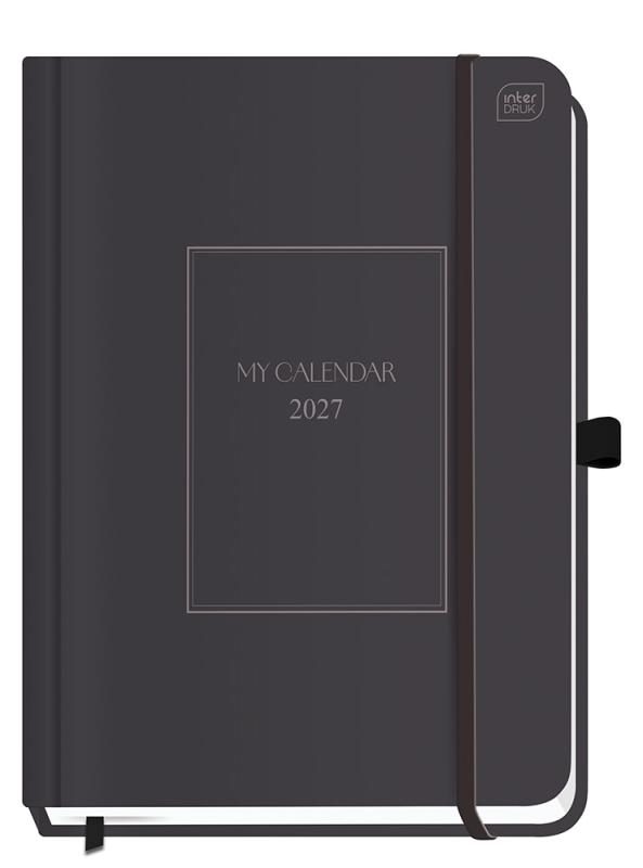 KALENDARZ KSIĄŻKOWY B5 192 MAT+UV CLARITY 2027