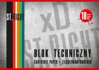 BLOK TECHNICZNY A4 10K ST.RIGHT