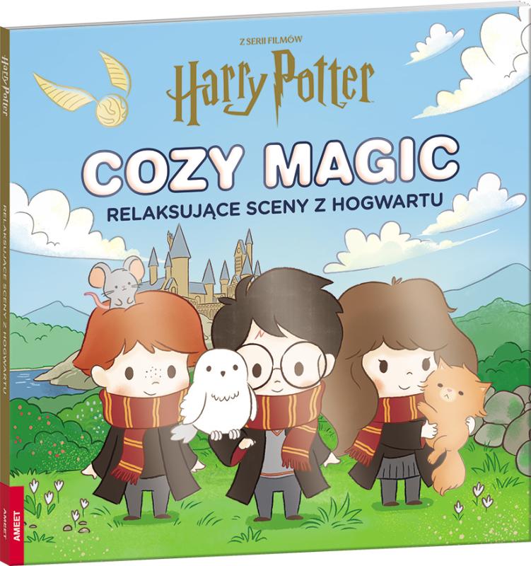 KSIĄŻ.WIZARDING WORLD. COZY MAGIC RALAKSUJĄCE SCENY Z HOGWARTU