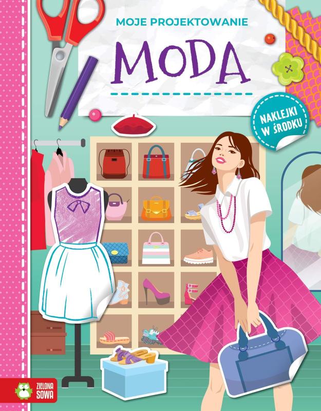KSIĄŻECZKA MOJE PROJEKTOWANIE MODA