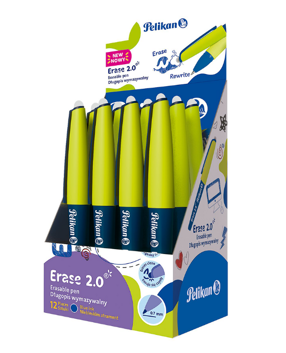 DŁUGOPIS HERLITZ WYMAZYWALNY ERASE 2.0 NIEBIESKI A12