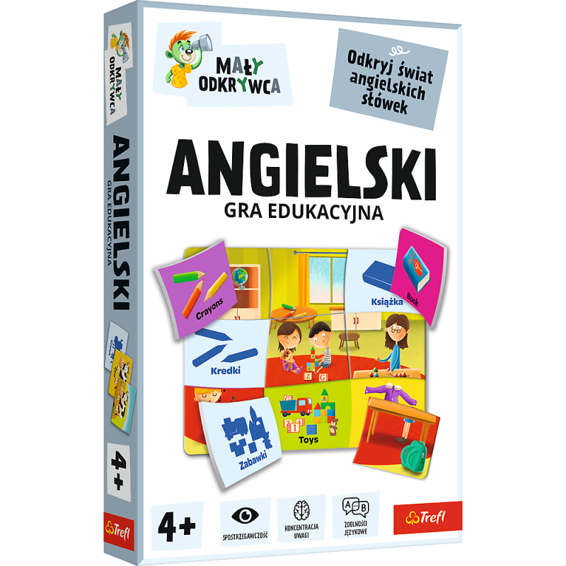 GRA TREFL ANGIELSKI MAŁY ODKRYWCA