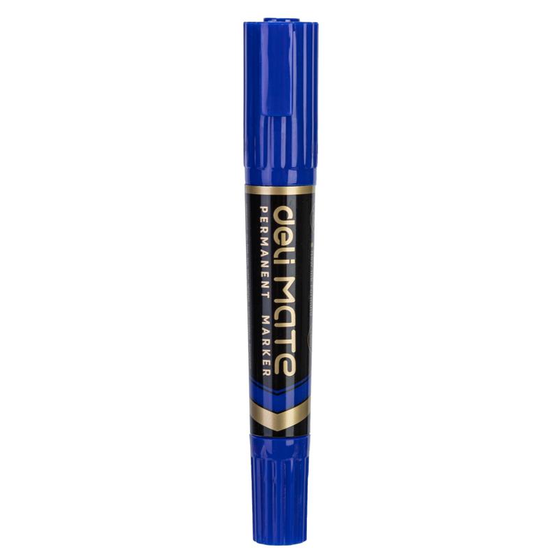 MARKER PERMANENTNY DWUSTRONNY 1-6MM & 1,5MM NIEBIESKI DELI A10