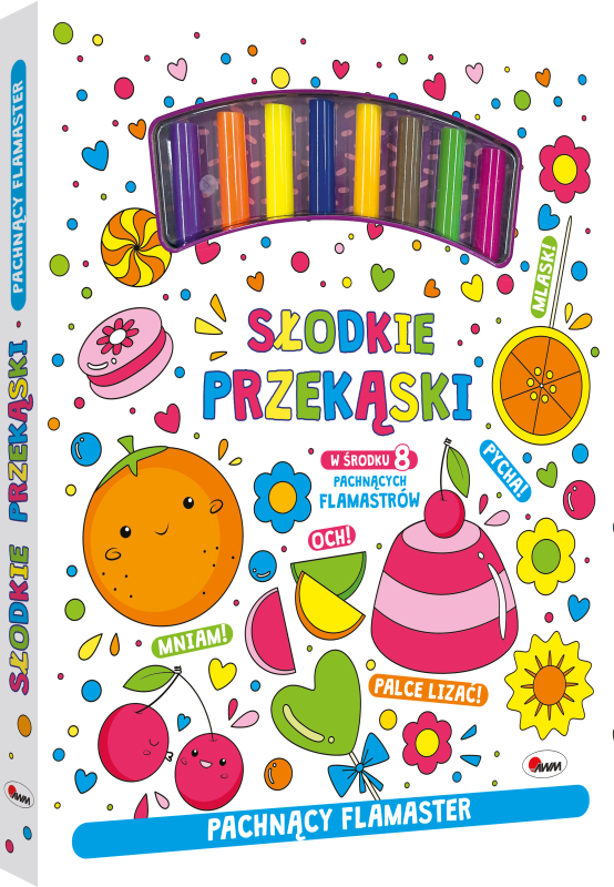 KSIĄŻECZKA PACHNĄCY FLAMASTER SŁODKIE PRZEKĄSKI