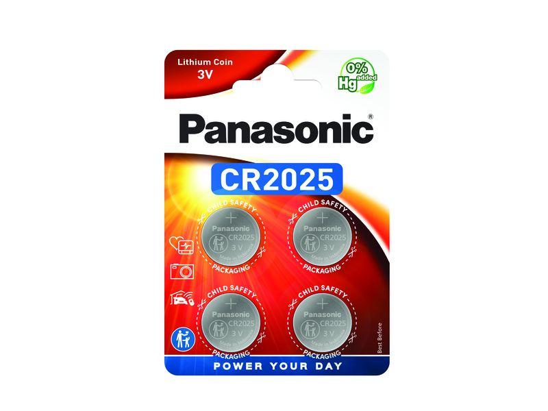 BATERIA CR2025 A4 3V PANASONIC
