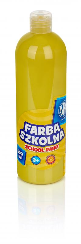 FARBA SZKOLNA ASTRA 500ML ŻÓŁTA