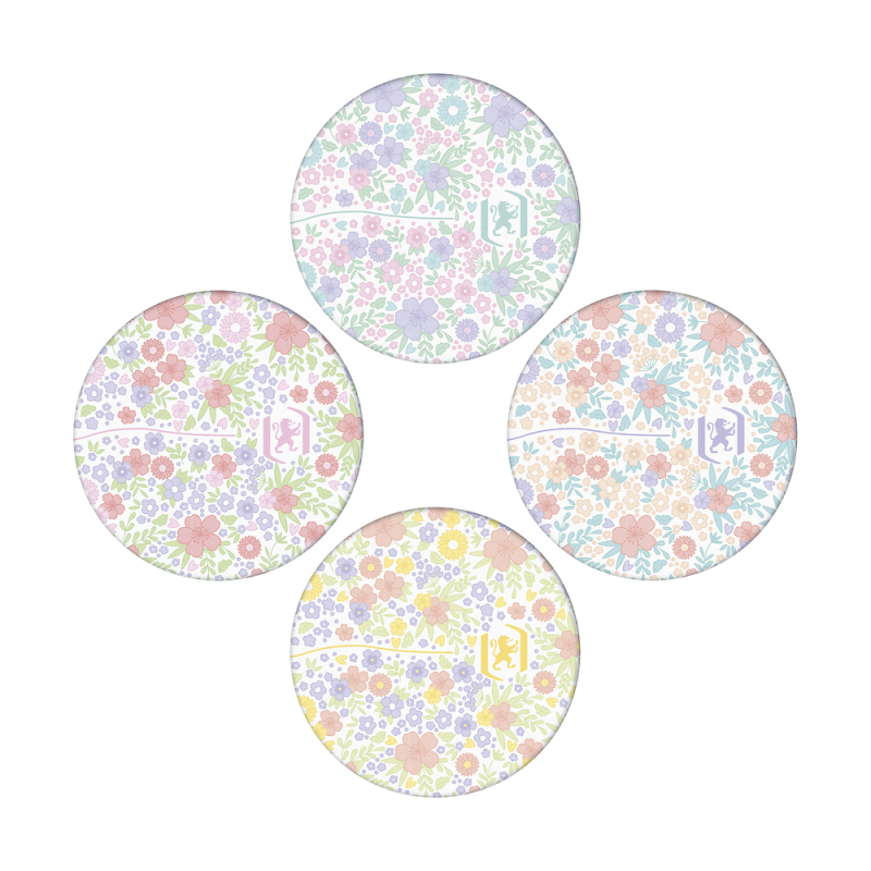 NOTES A6/80 = OXFORD FLORAL ZSZYWANY