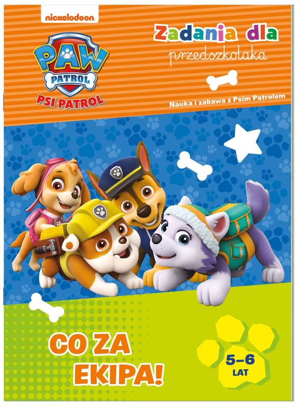 KSIĄŻECZKA PSI PATROL ZADANIA.....CO ZA EKIPA