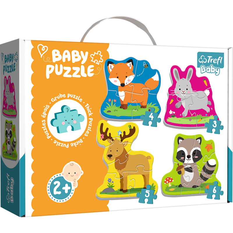 PUZZLE BABY CLASSIC ZWIERZĄTKA LEŚNE