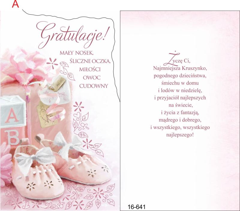 KARNET DZIECI+KOP-GRATULACJE!