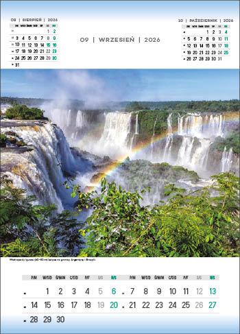 KALENDARZ WIELOPLANSZOWY WONDERFULL WORLD JOTAN STANDARD