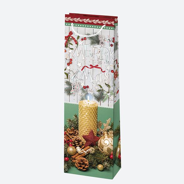 TOREBKA BUTELKA 105*330 T13 GWIAZDKA POLMAK A10 #ŚWIĘTA