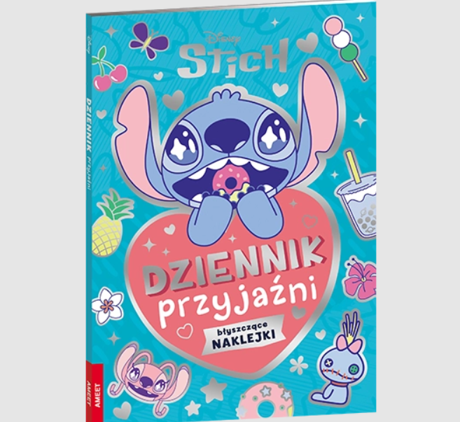 KSIĄŻECZKA DISNEY STICH. DZIENNIK PRZYJAŹNI