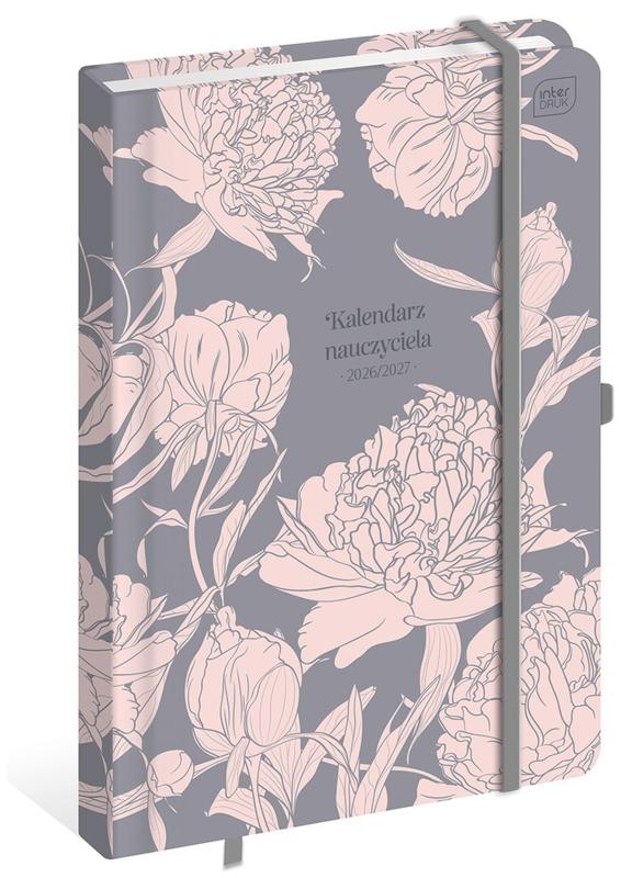 KALENDARZ NAUCZYCIELA B5/192 PEONY 26/27