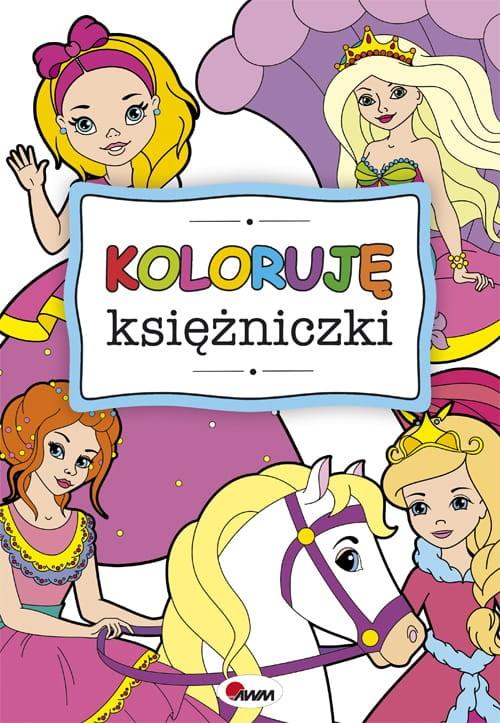 KSIĄŻECZKA KOLORUJĘ KSIĘŻNICZKI NOWE
