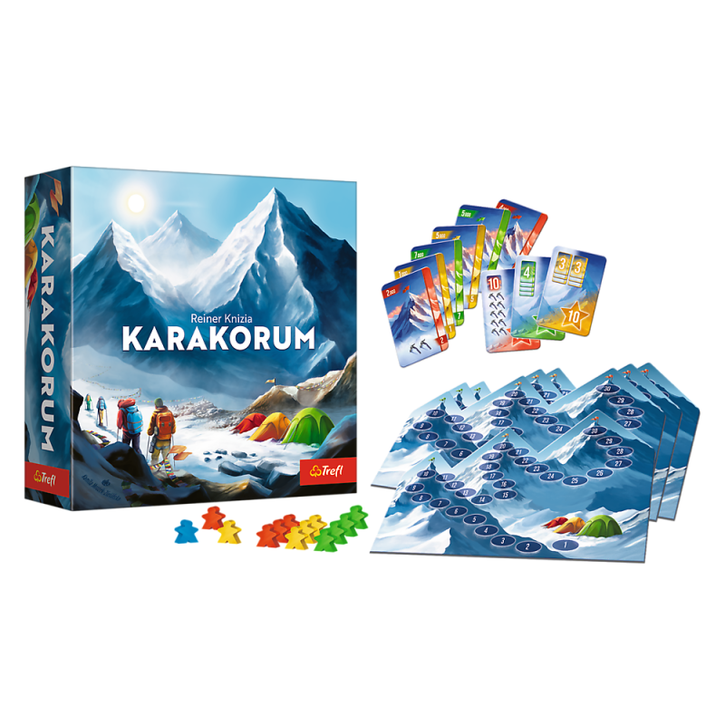 GRA TREFL KARAKORUM KNIZIA KING OF THE MOUNTAINS